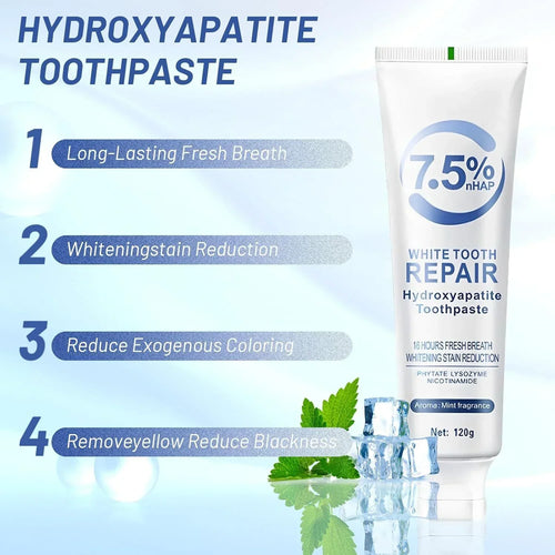 Nano Hydroxyapatite Teeth Strengthening Toothpaste